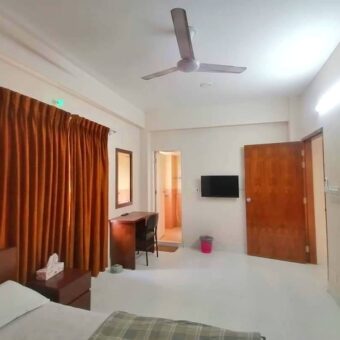 Fully Furnished BashundhaRA  sf1800 Bachelor Job Holder 4 Bed/5 Bath Flat For Rent.From January 2025