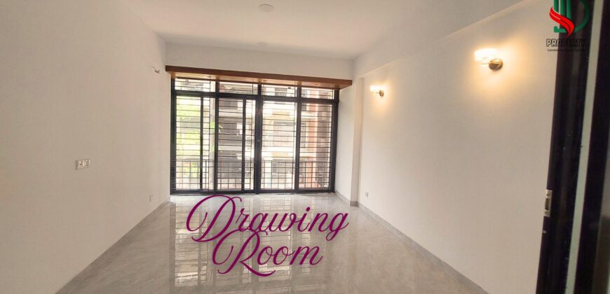 4 Bedroom 2400 Sqft luxury  Fully New Interior Flat For Rent block j
