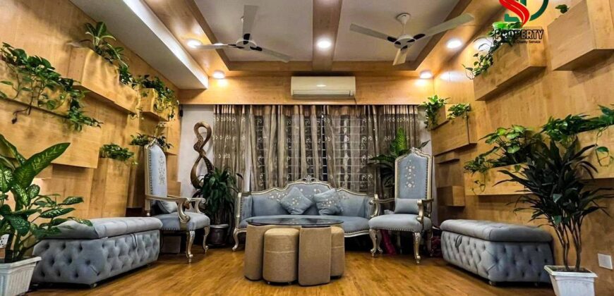 Bahundhara R/A 4 Bedroom/5 Bath Furnished Luxury Apartment For Rent