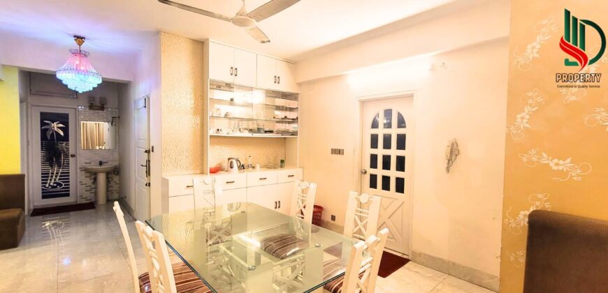 3 Bedroom Luxury Furnished Apartment For Rent Bashundhara R/A block F