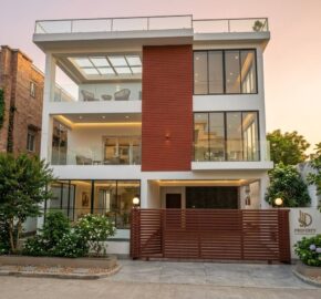 45000 SQFT LUXURY TRIPLEX FULL BUILDING FOR RENT | NIKUNJA-01,Suitable  for Office / Foreigners / Family